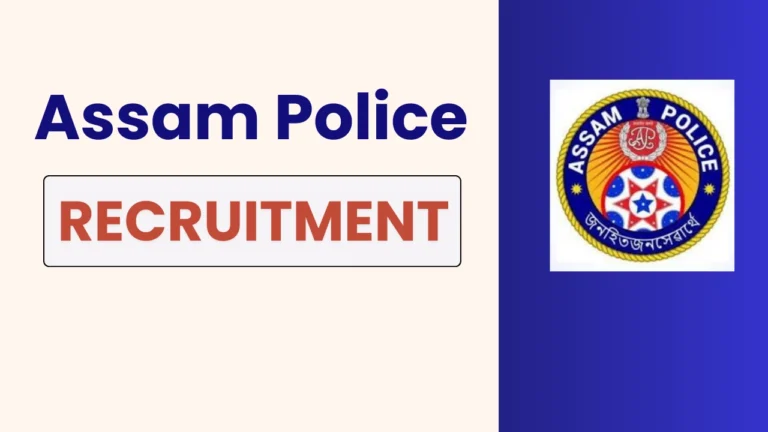 Check all the details for Assam Police Constable Recruitment 2024 – eligibility, application fees, last date, and apply online at slprbassam.in.