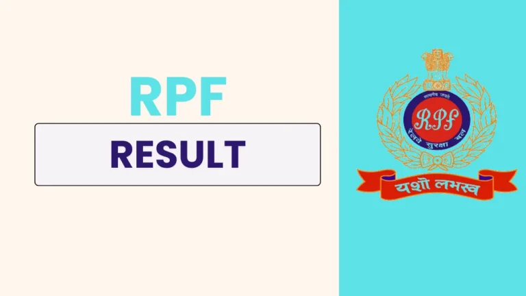 RPF SI Result 2025