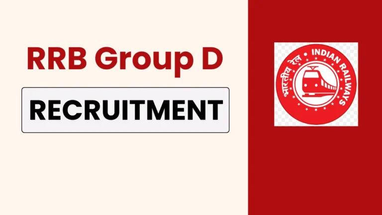 Check out the RRB Group D Recruitment 2025 – eligibility, fees, application process, and apply online at rrbcdg.gov.in.