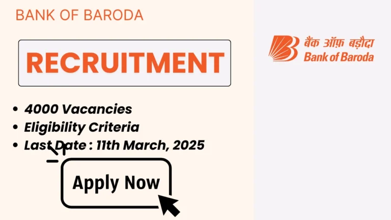 Bank of Baroda Apprentice Recruitment 2025