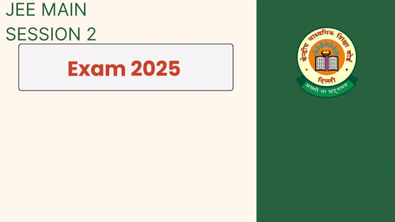 JEE Main 2025 Session 2 Last Day to Edit Application Form at jeemain.nta.nic.in