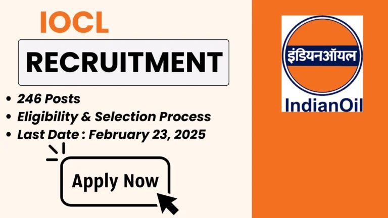 Kickstart your career with IOCL! Apply for Junior Operator and Attendant posts, check eligibility and salary details, and submit your application online at iocl.com.