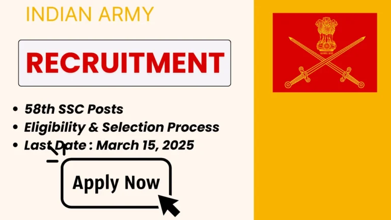 Indian Army Recruitment 2025