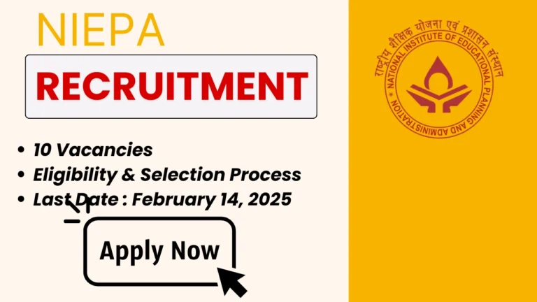 NIEPA LDC Recruitment 2025