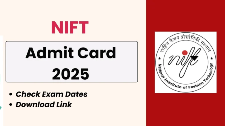 Download your NIFT 2025 Admit Card now! NTA released hall tickets on Feb 4, 2025, at exams.nta.ac.in/NIFT. Access it using your application number & DOB.