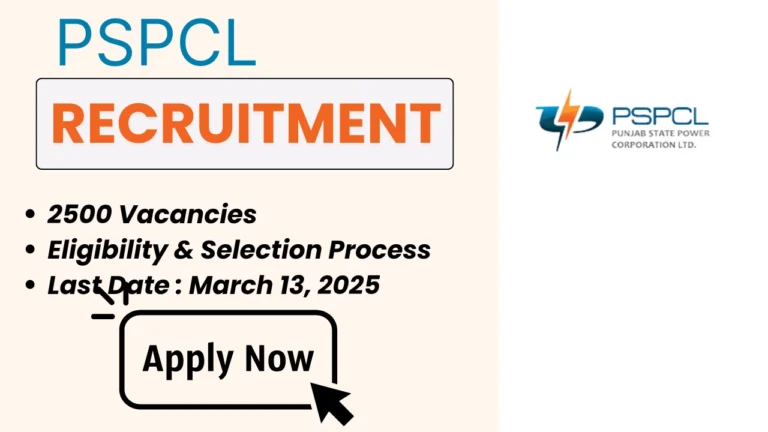 PSPCL Assistant Lineman (ALM) Recruitment 2025