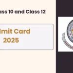 RBSE Class 10 and Class 12 Admit Card 2025