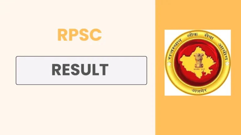 Check the RPSC Assistant Engineer Recruitment 2024 Result now! View shortlisted candidates, cut-off marks, and document verification details on rpsc.rajasthan.gov.in.