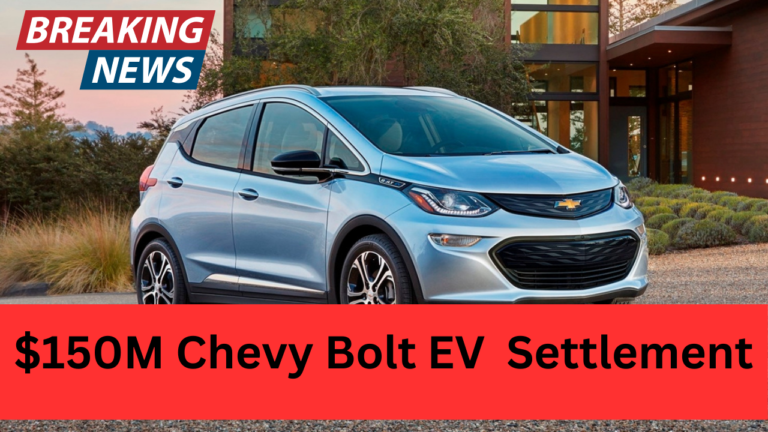 $150M Chevy Bolt EV Battery Settlement