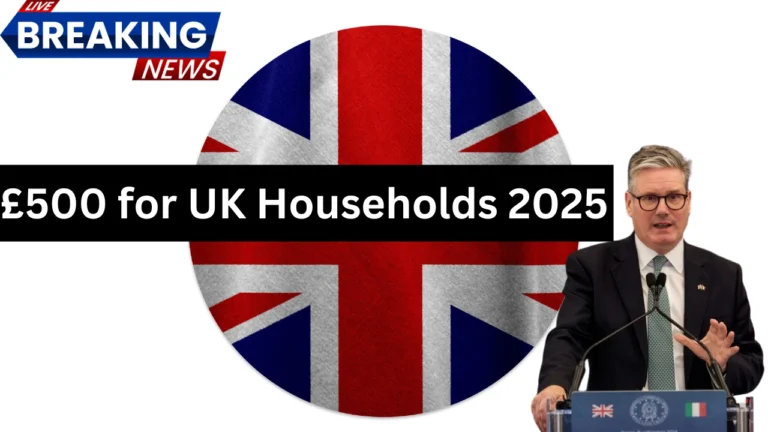 UK Households to Receive £500 in March 2025 for Energy and Food