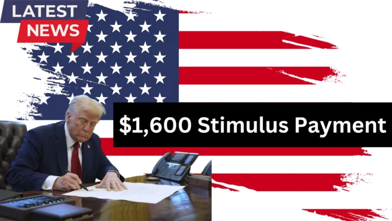 $1,600 Stimulus Payment