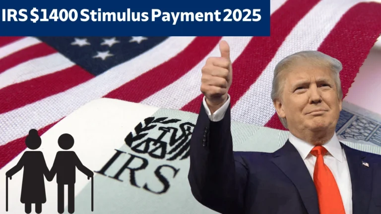 IRS $1,400 Stimulus Payment