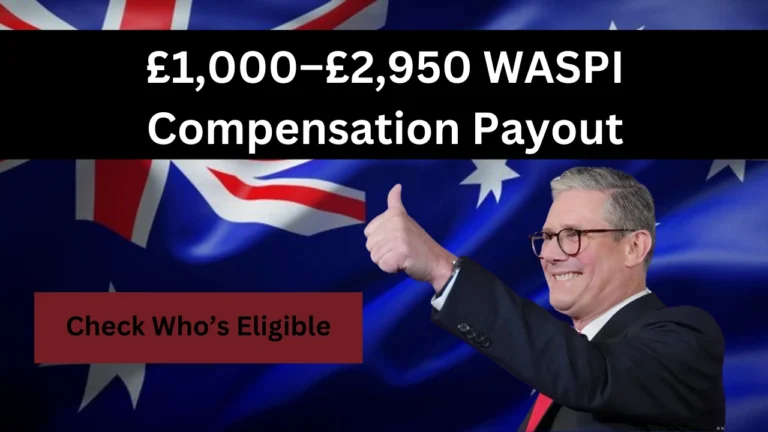 £1,000–£2,950 WASPI Compensation Payout