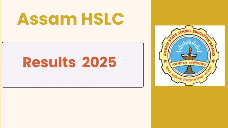 Assam HSLC Results 2025