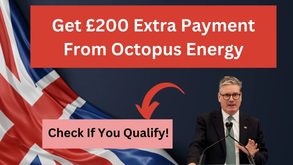 Get £200 Extra Payment From Octopus Energy