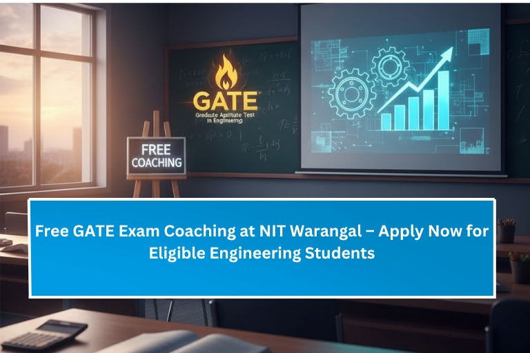 Free GATE Coaching at NIT Warangal – Apply for Engineering Students