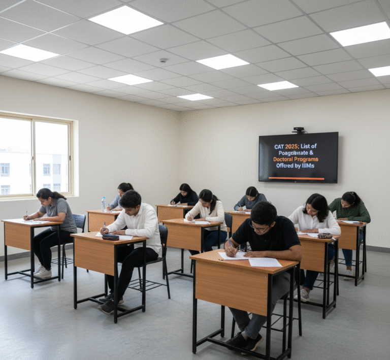 Courses Offered by IIMs through CAT 2025 Exam for Postgraduate and Doctoral Programs