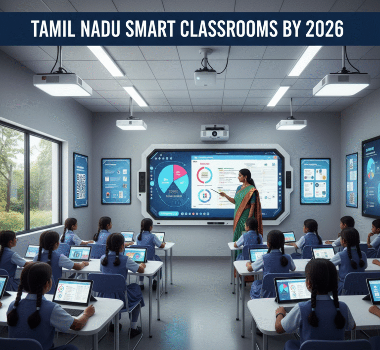 Tamil Nadu Government to Set Up 6,672 Smart Classrooms and Labs in Government Schools by 2026