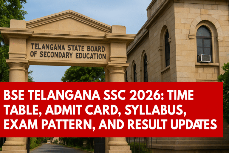 bse telangana ssc 2026 exam updates