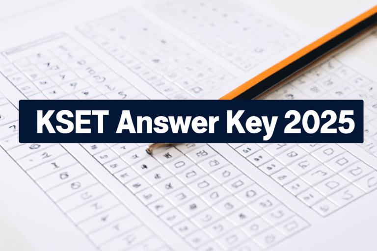 KSET Answer Key 2025 Objection Window Closes Today – Instructions to Raise Objections